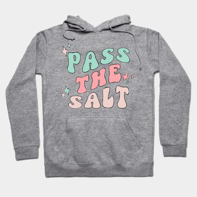 POTS Syndrome Retro - Pass The Salt Hoodie by blacckstoned